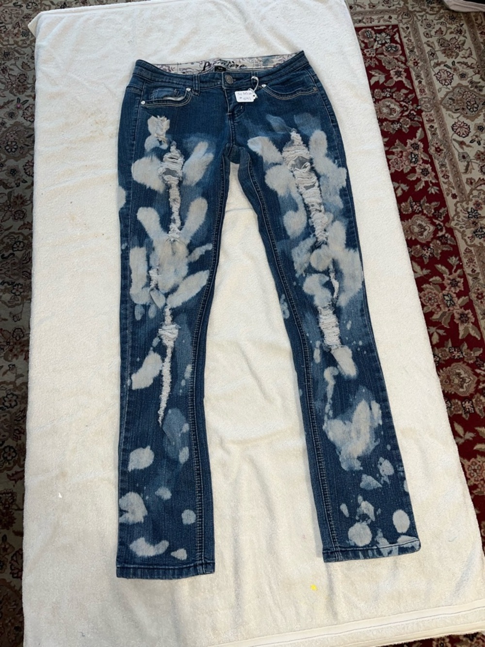 Creative Premier Designs Women’s Bleached Distressed